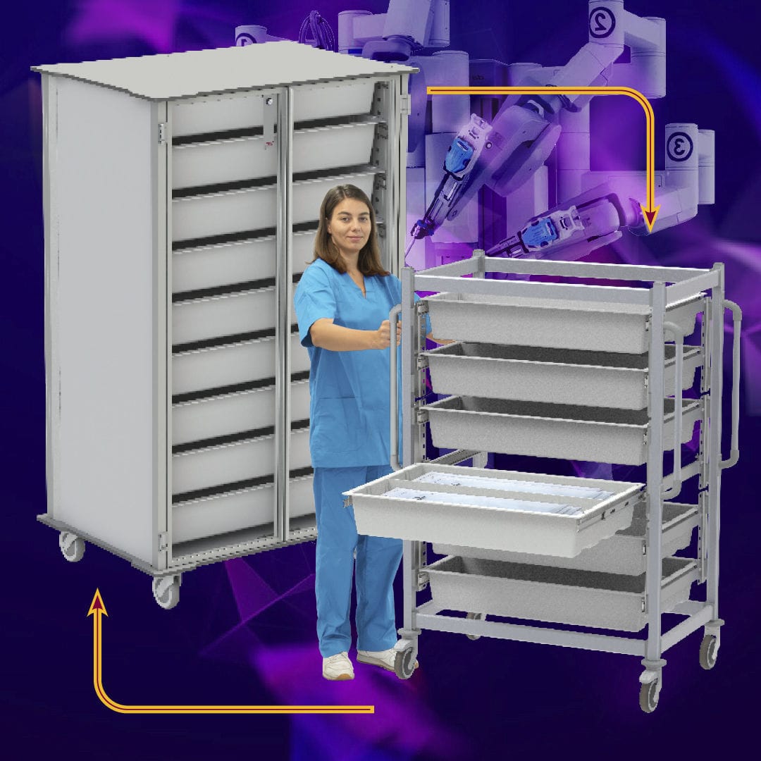 Тележка для больниц - Pegasus Medical Concepts - для стерильных вещей ...