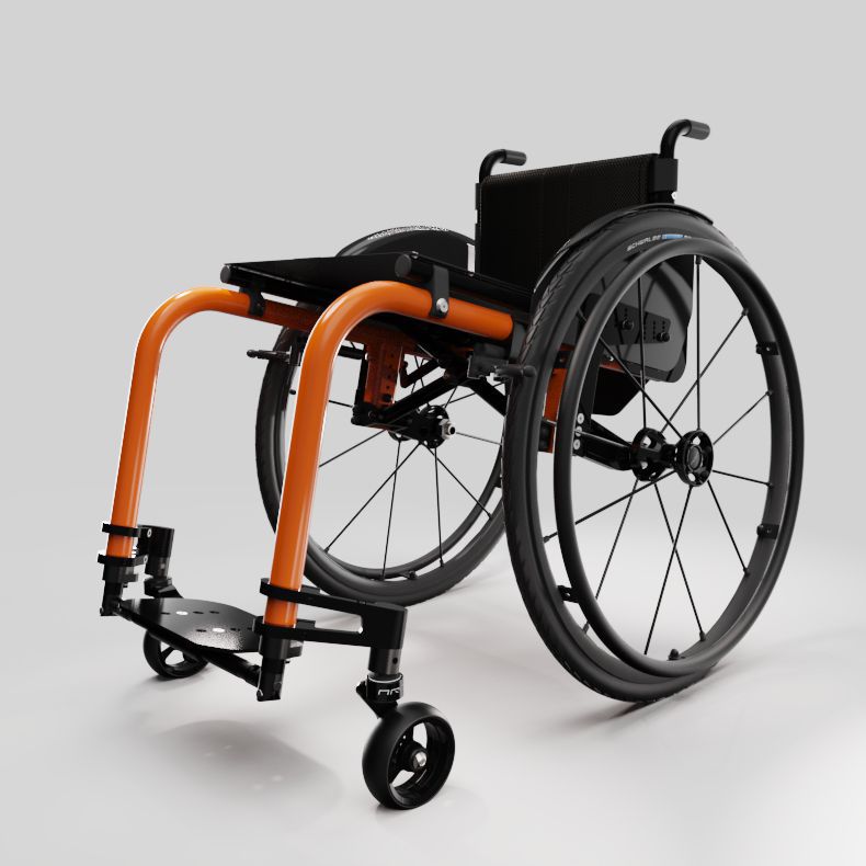 Складная инвалидная коляска - PLIXA - Aria Wheels - с ручным ...