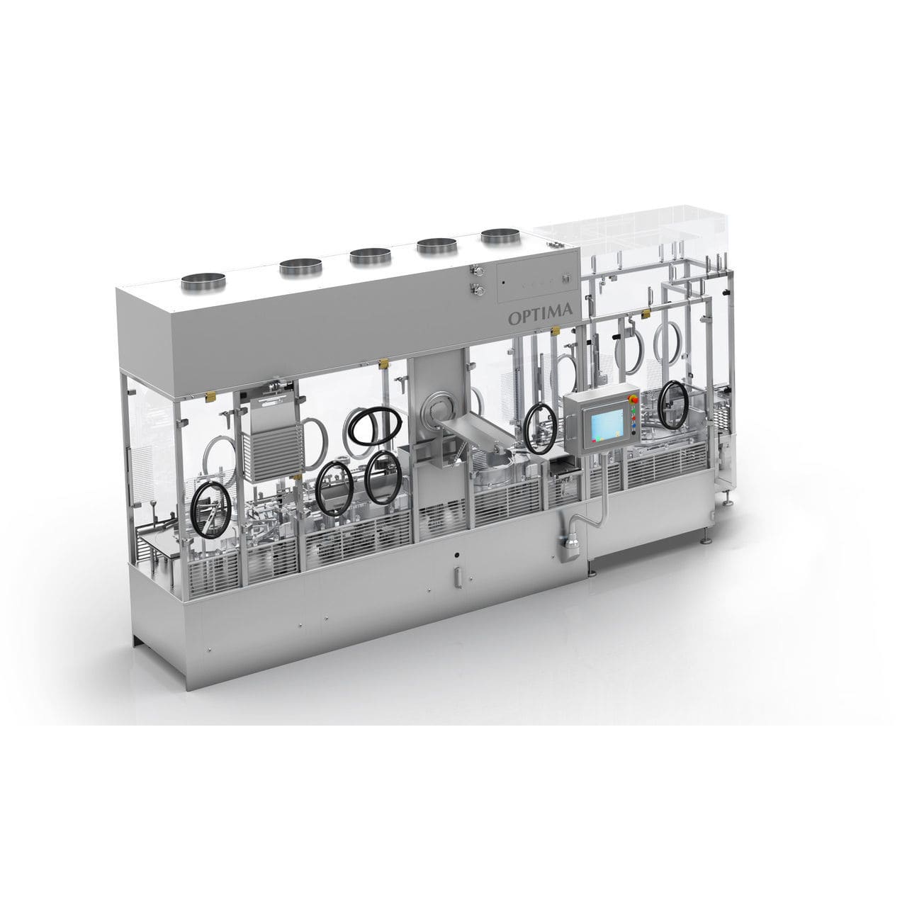 Линия розлива и укупорки для фармацевтической промышленности - VFVM -  OPTIMA - для флакона / для бутылок / для шприцев