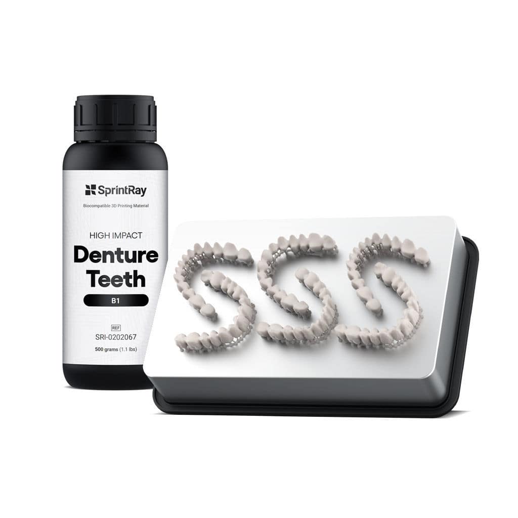 Стоматологический материал из полимера - Denture Teeth - B1 - SprintRay ...