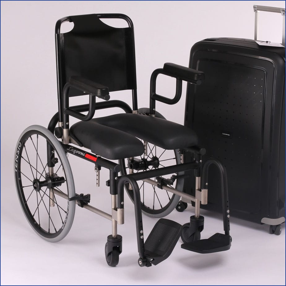Инвалидная коляска с ручным управлением - Traveller - Lagooni - для ...