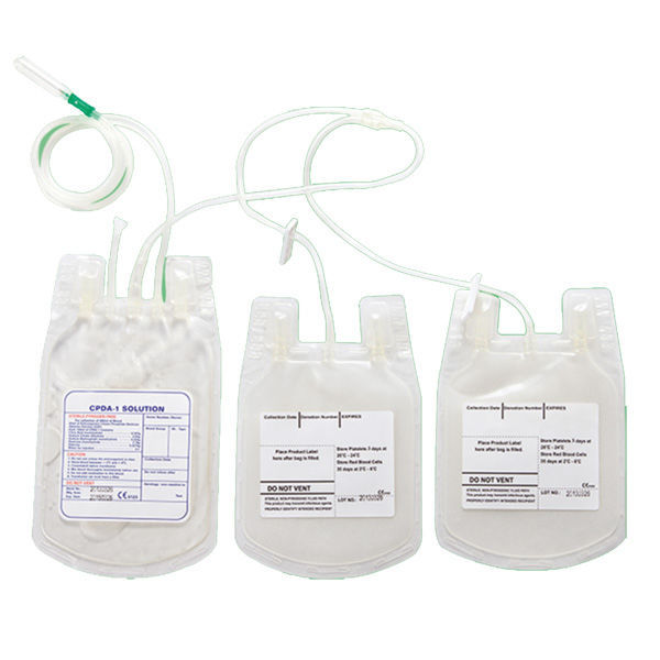 Тройной пакет с кровью - T-450S - ERENLER MEDIKAL - ЦФД (CPD) / ЦФДА-1 ...