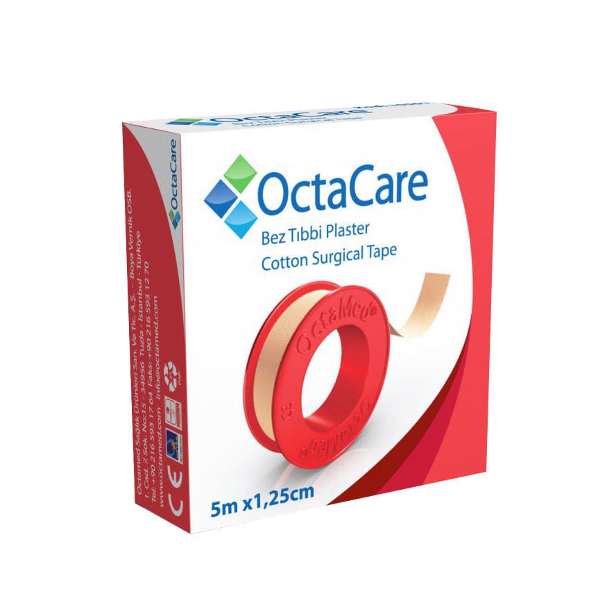 Хирургическая лента - 10501 - OctaMed Healthcare Products - из хлопка