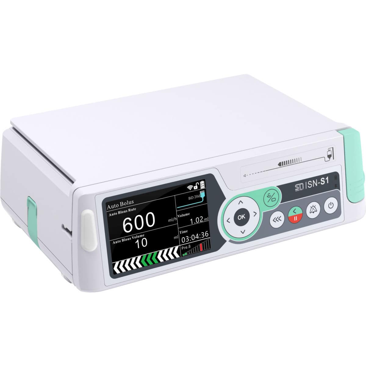 Инфузионный насос 1 канал - SN-S - Sino Medical-Device Technology - для ...