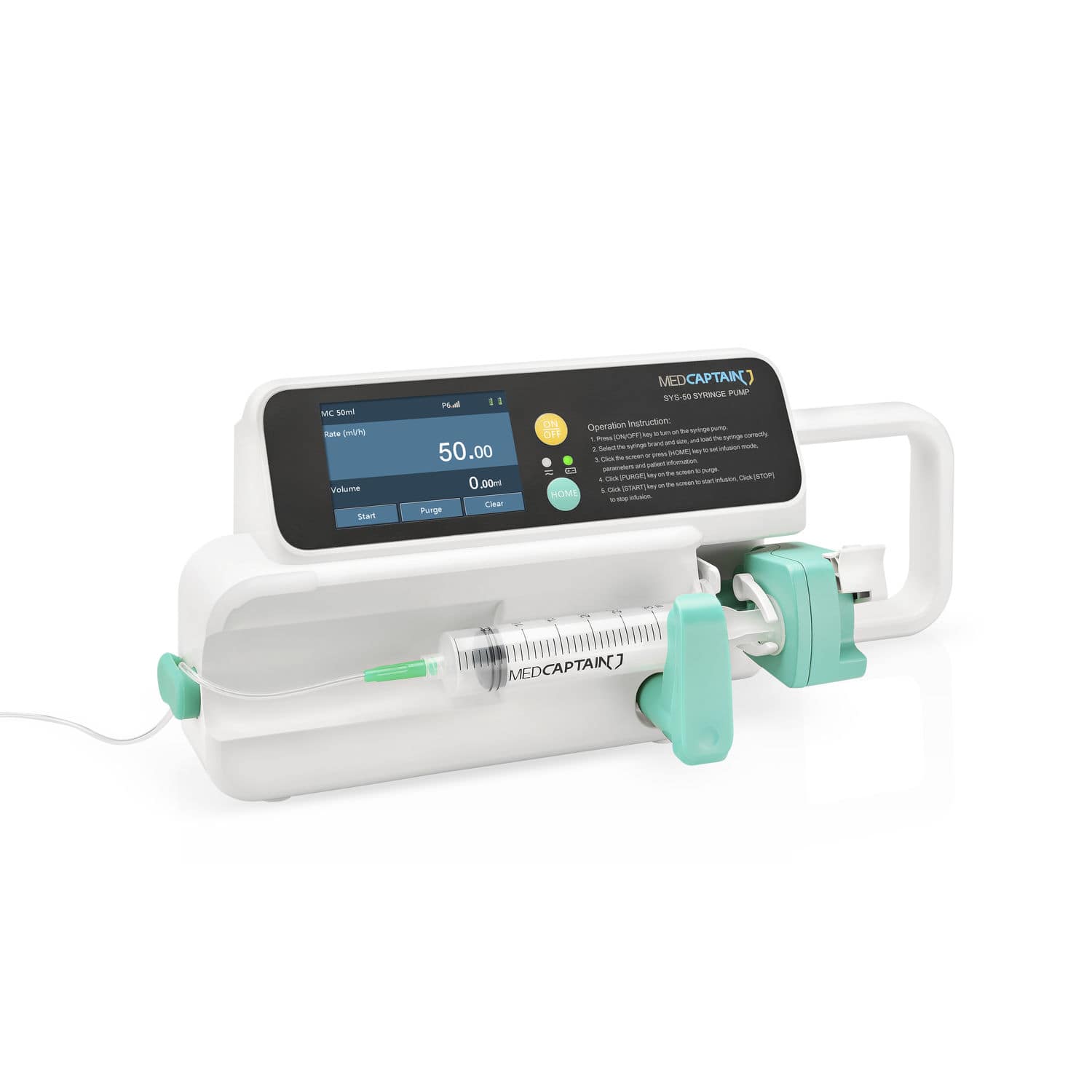 Инфузионный насос 1 канал - Sys-5 series - Medcaptain Medical ...