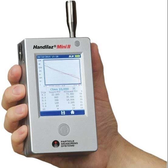 Счетчик частиц с помощью лазерной дифракции - Handilaz® Mini II ...