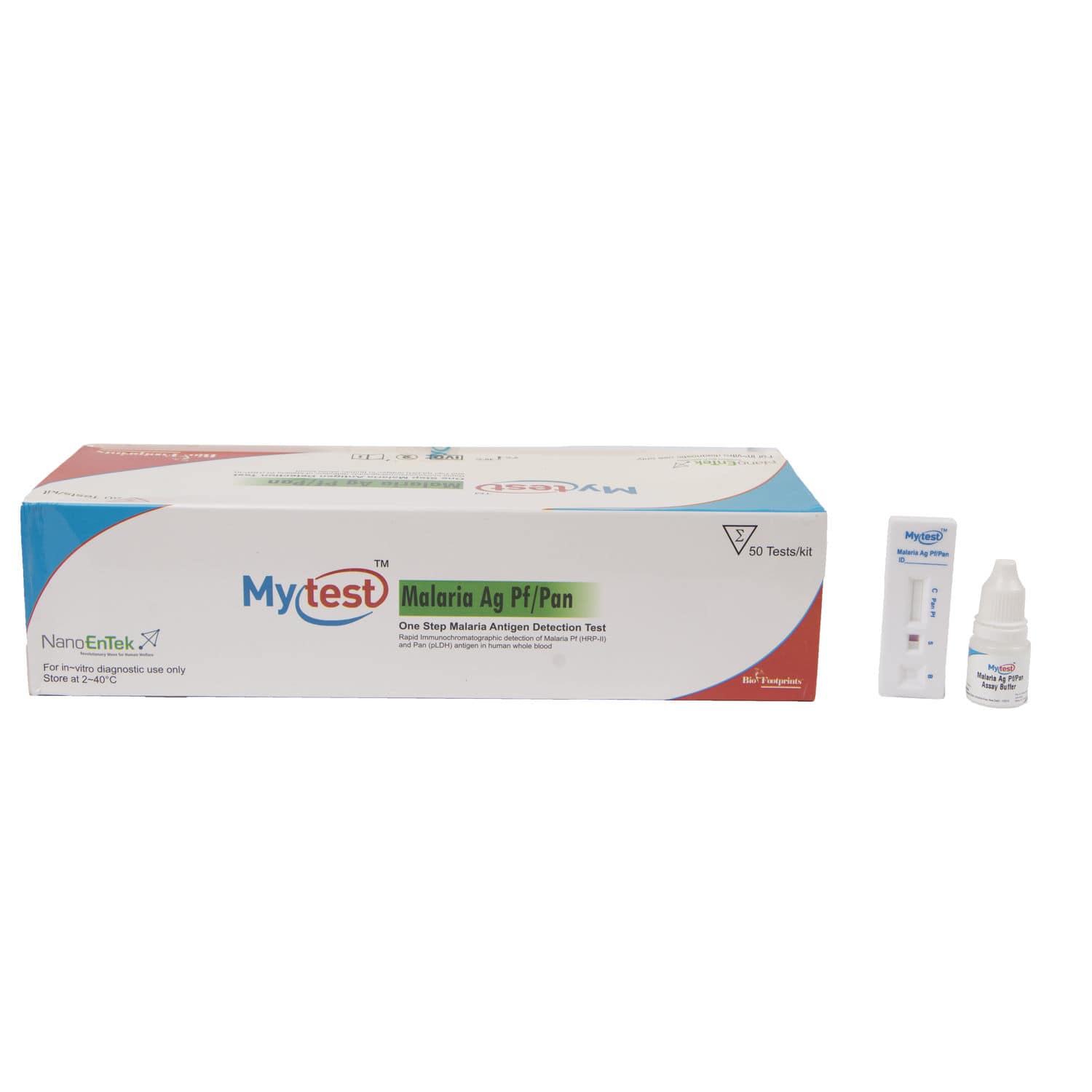 Набор для теста на малярию - Mytest - Biofootprints Healthcare Pvt Ltd ...