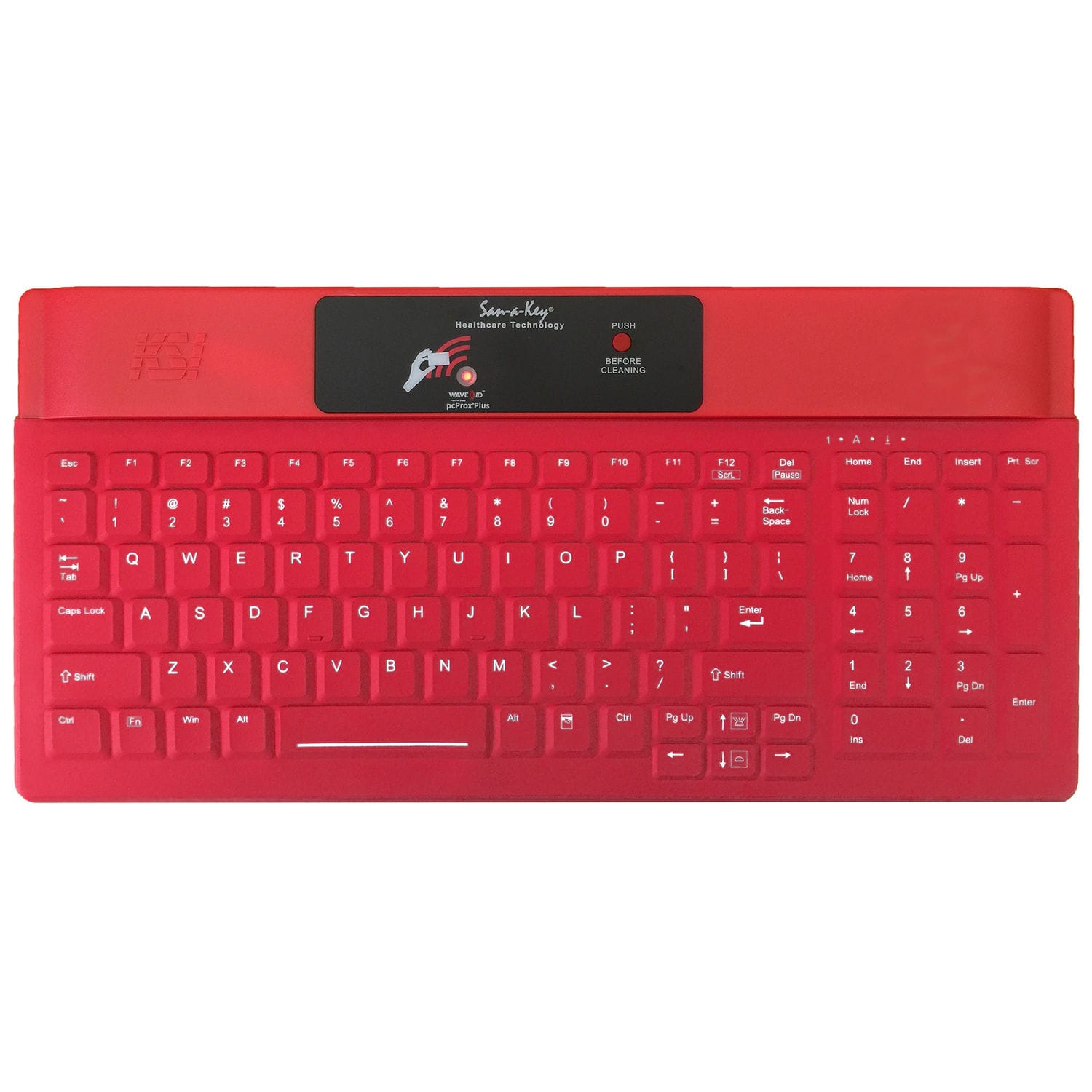 Медицинская клавиатура с цифровым блоком клавиатуры - KSI-1802R SX HR ...