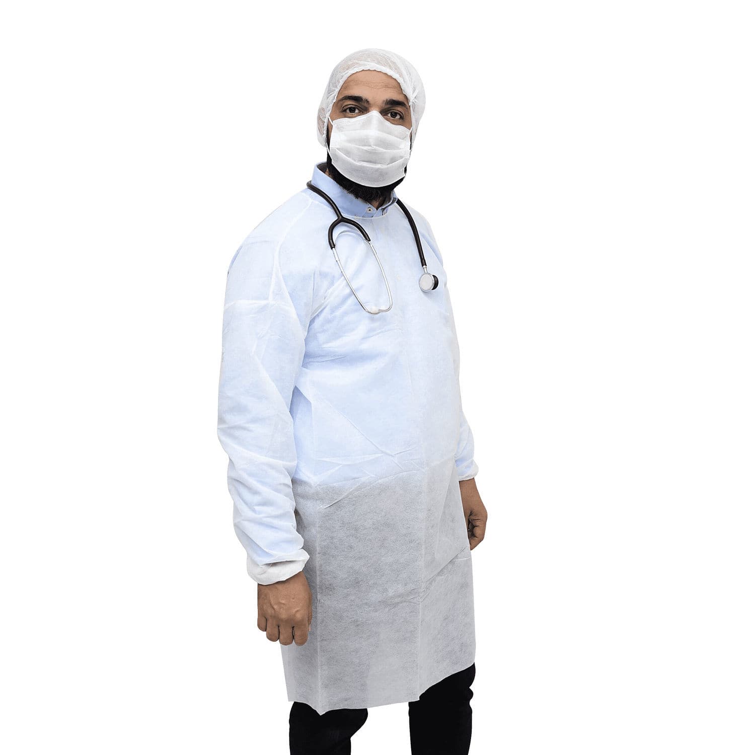 Хирургический халат унисекс - 30 GSM Spun - FVSurgical - для ...