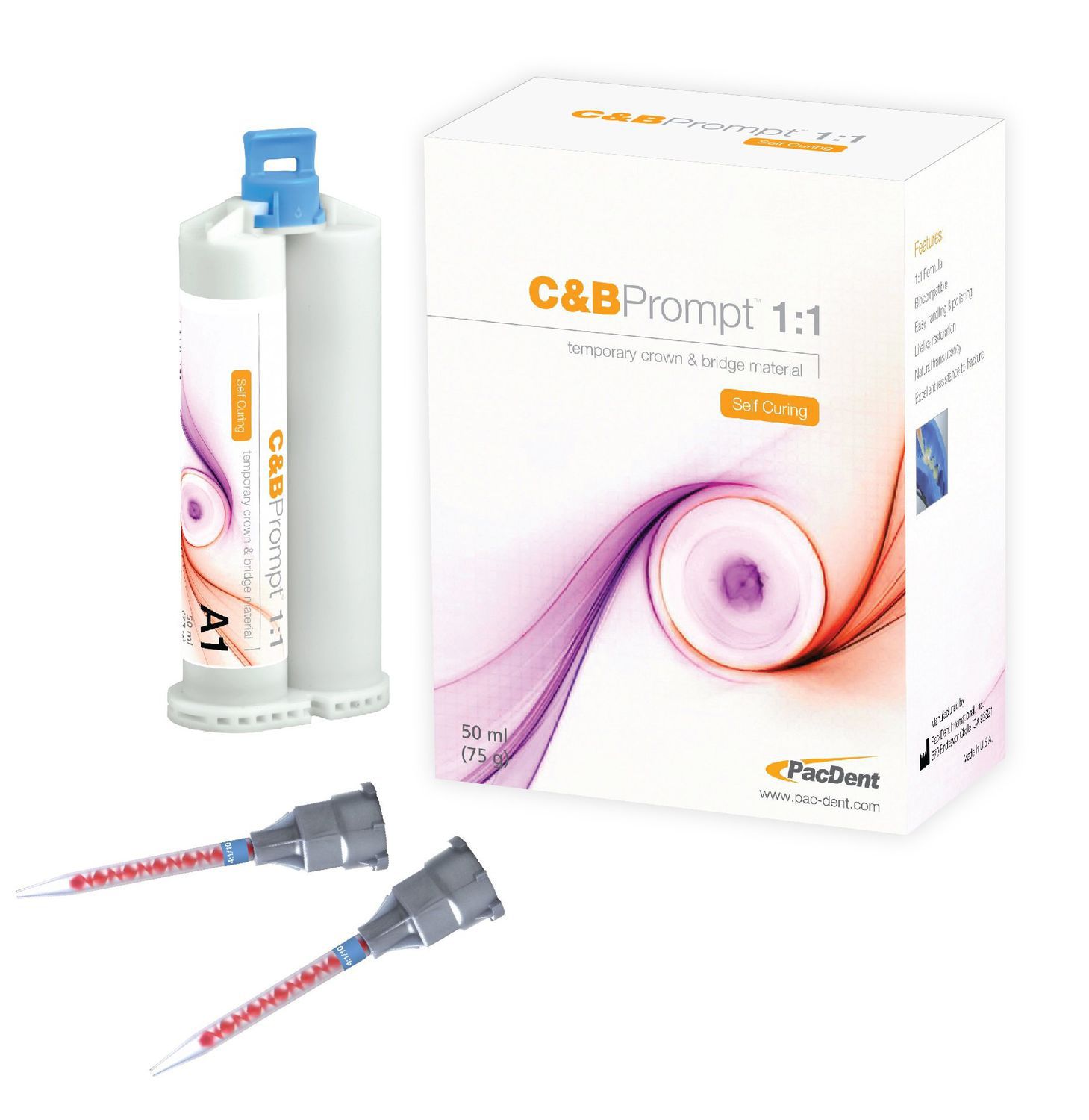 Стоматологический материал из полимера - C&B Prompt™ - Pac-Dent - для ...