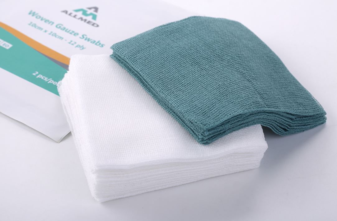Марлевый компресс из хлопка - Allmed Medical Products - стерильный ...