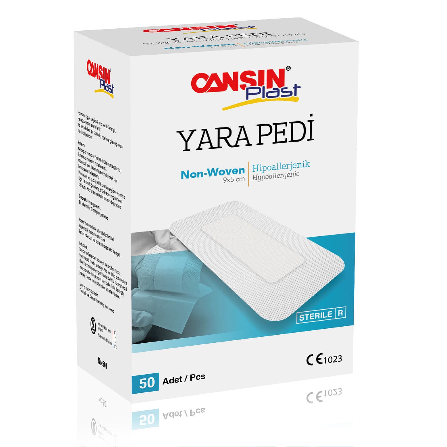 Средство для обработки ран повязка - 500 - Cansin Healthcare Industrial ...