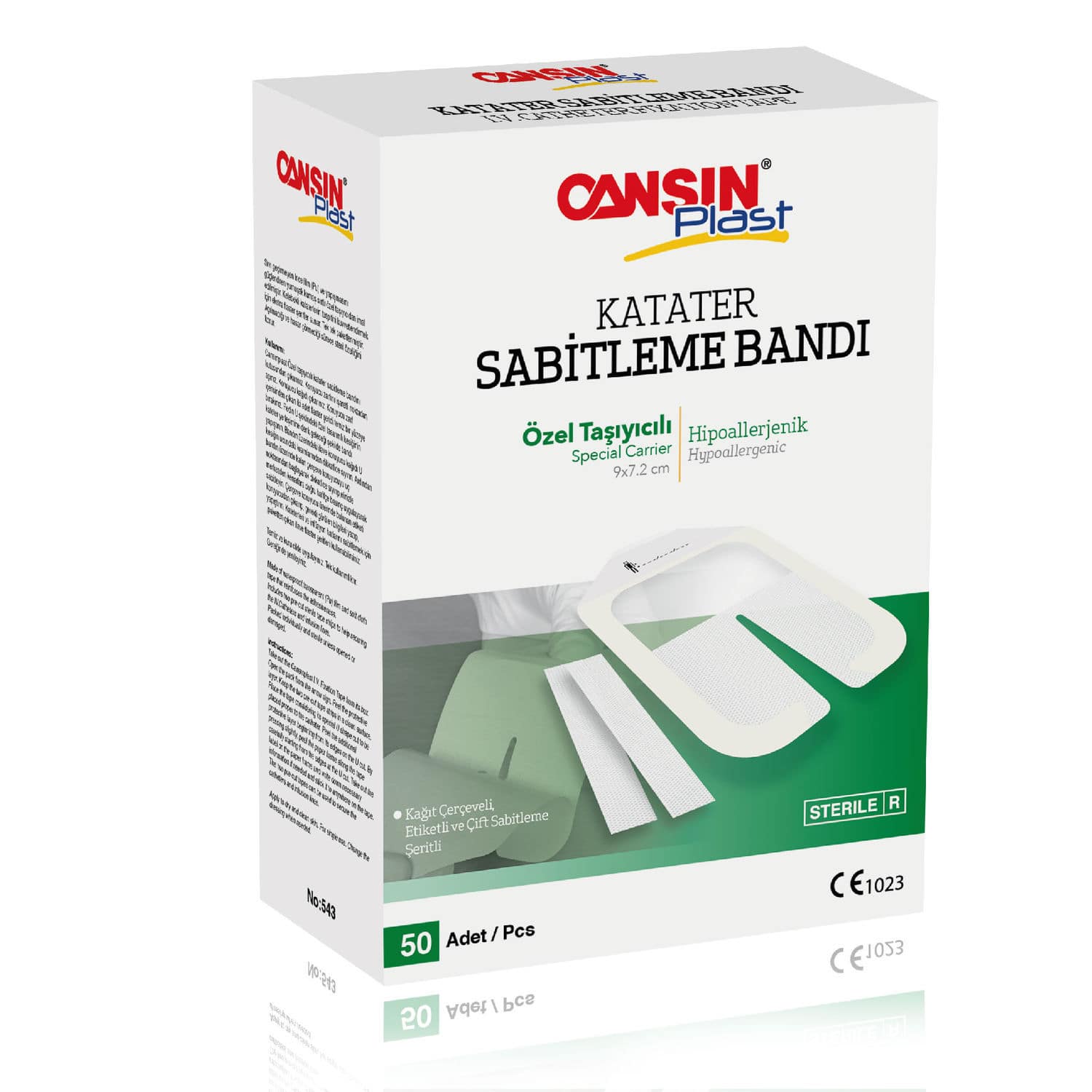Фиксатор внутривенного катетера - 543 - Cansin Healthcare Industrial ...