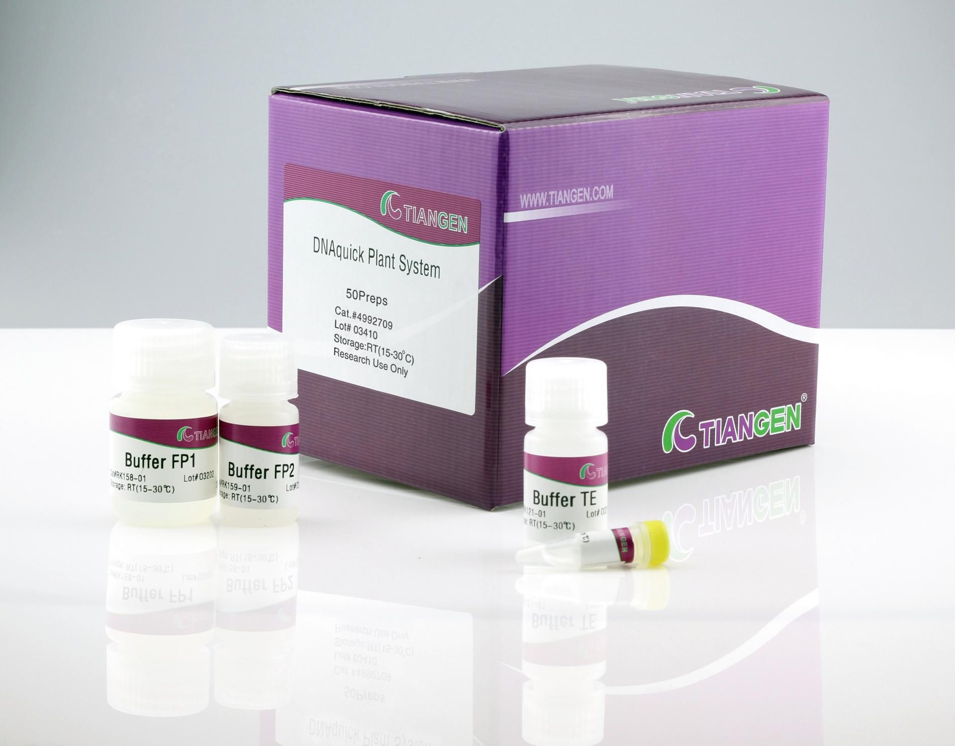 Набор реактивов в растворе - DNAquick - Tiangen Biotech - для очистки ...