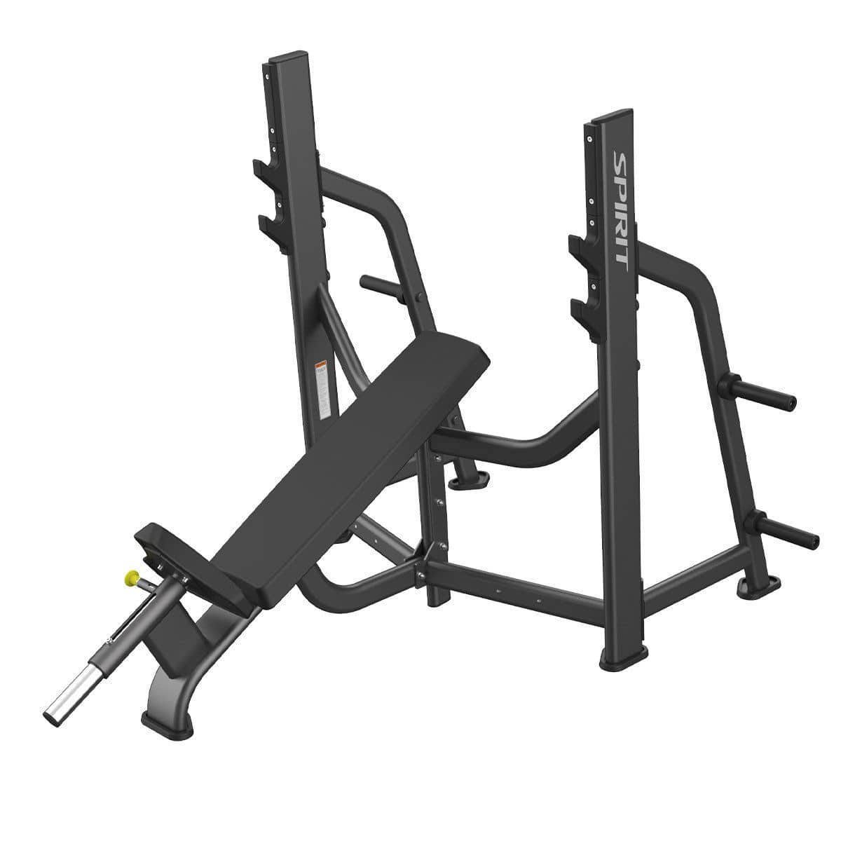 Наклонная силовая скамья - SP-7515 - SPIRIT Fitness - с держателем гантелей