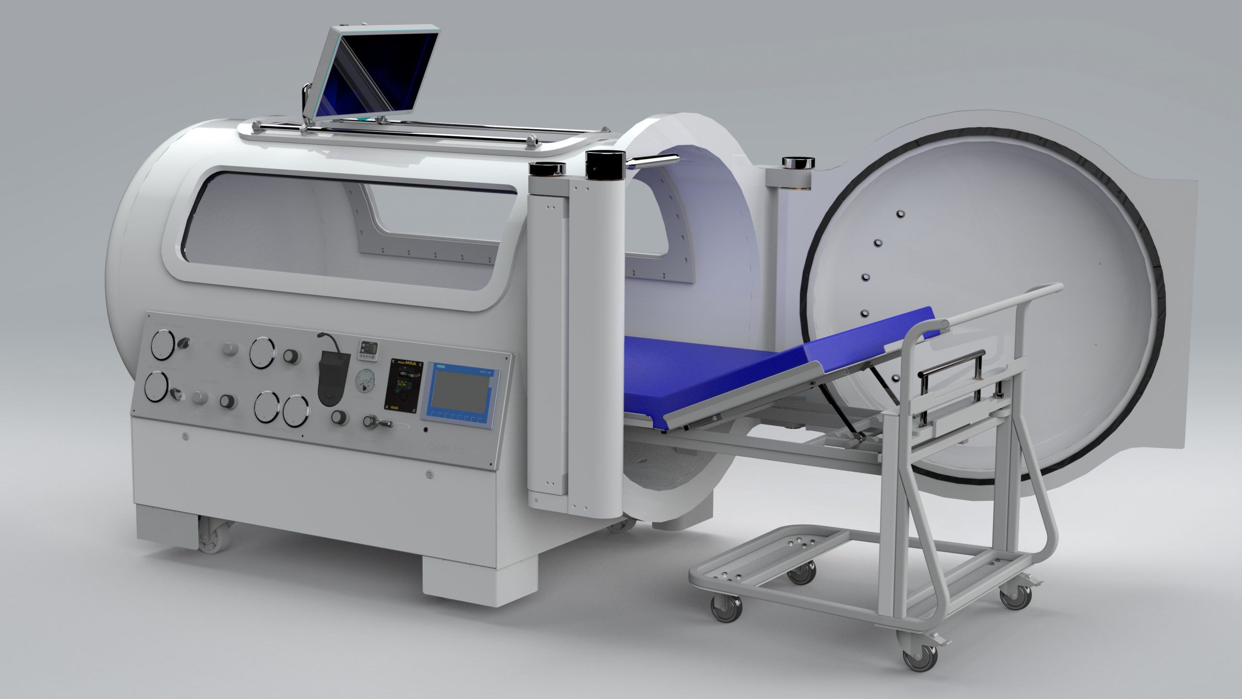 Гипербарическая камера для оксигенотерапии - Oxylife 110 L - OxyBarica ...