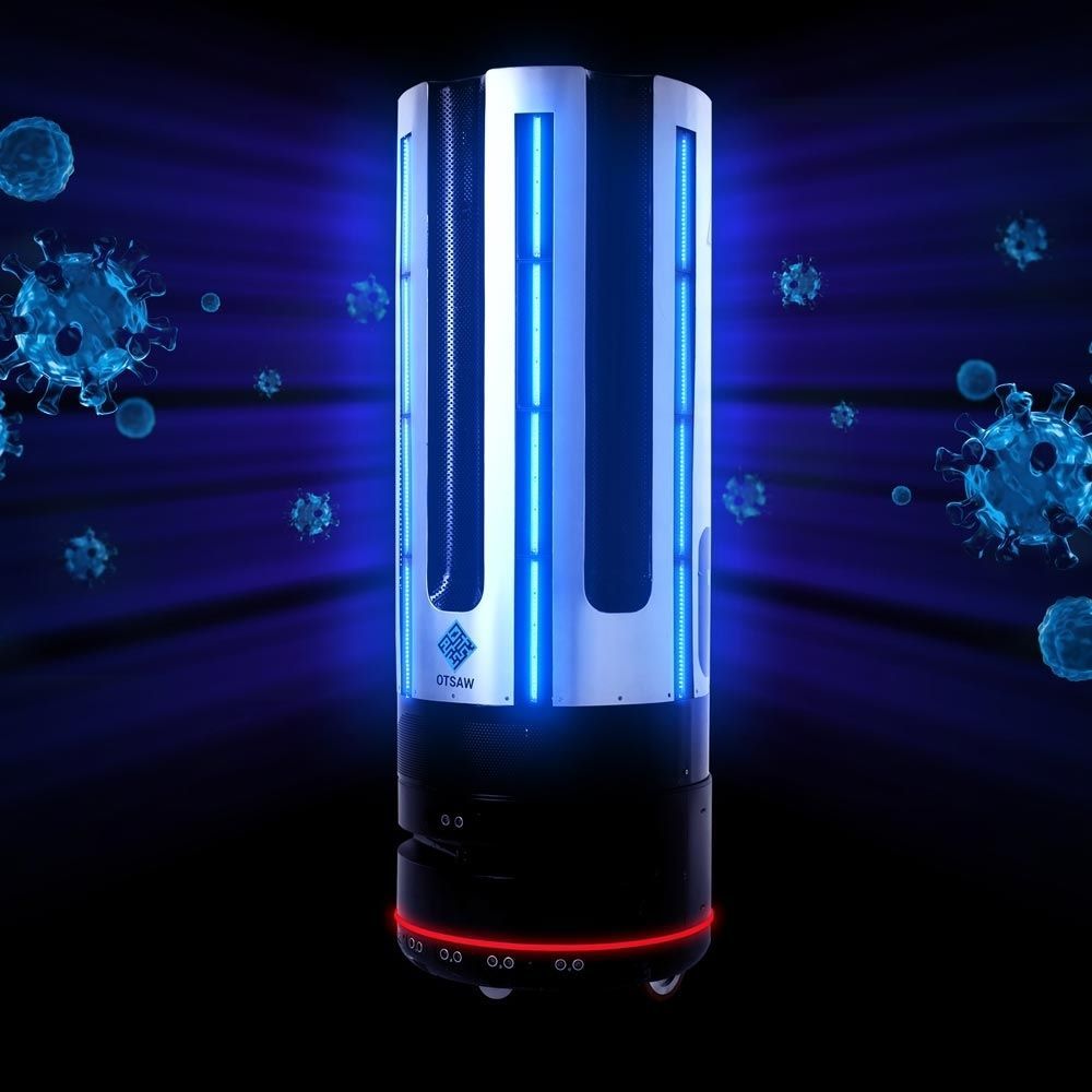 Робот для дезинфекции UV-C - O-RX - OTSAW Swisslog Healthcare Robotics ...