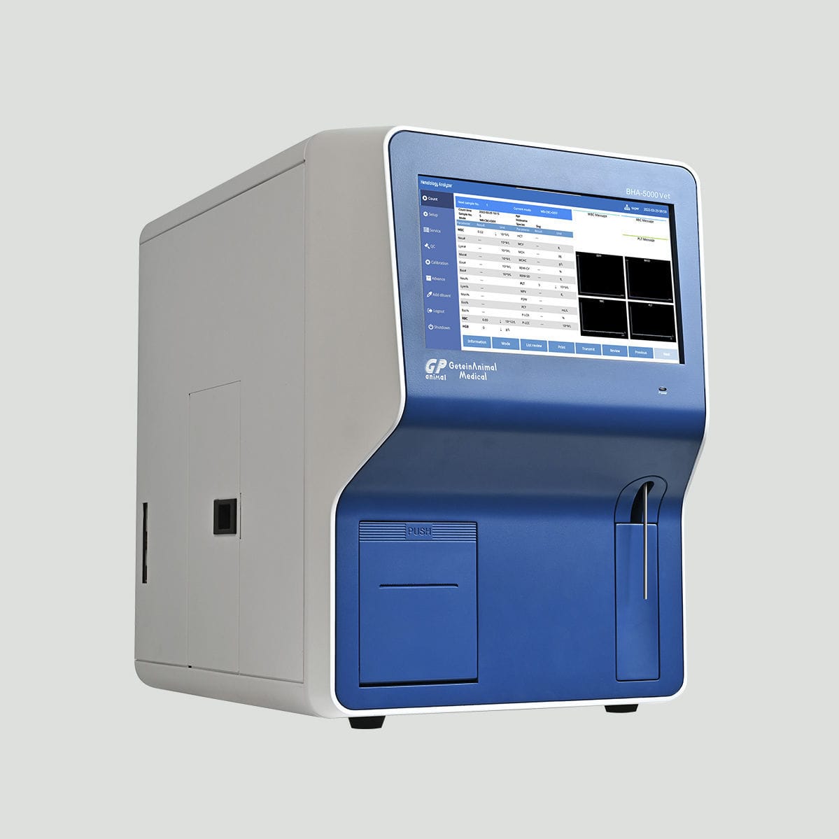Ветеринарный гематологический анализатор - BHA-5000 - Getein Animal ...