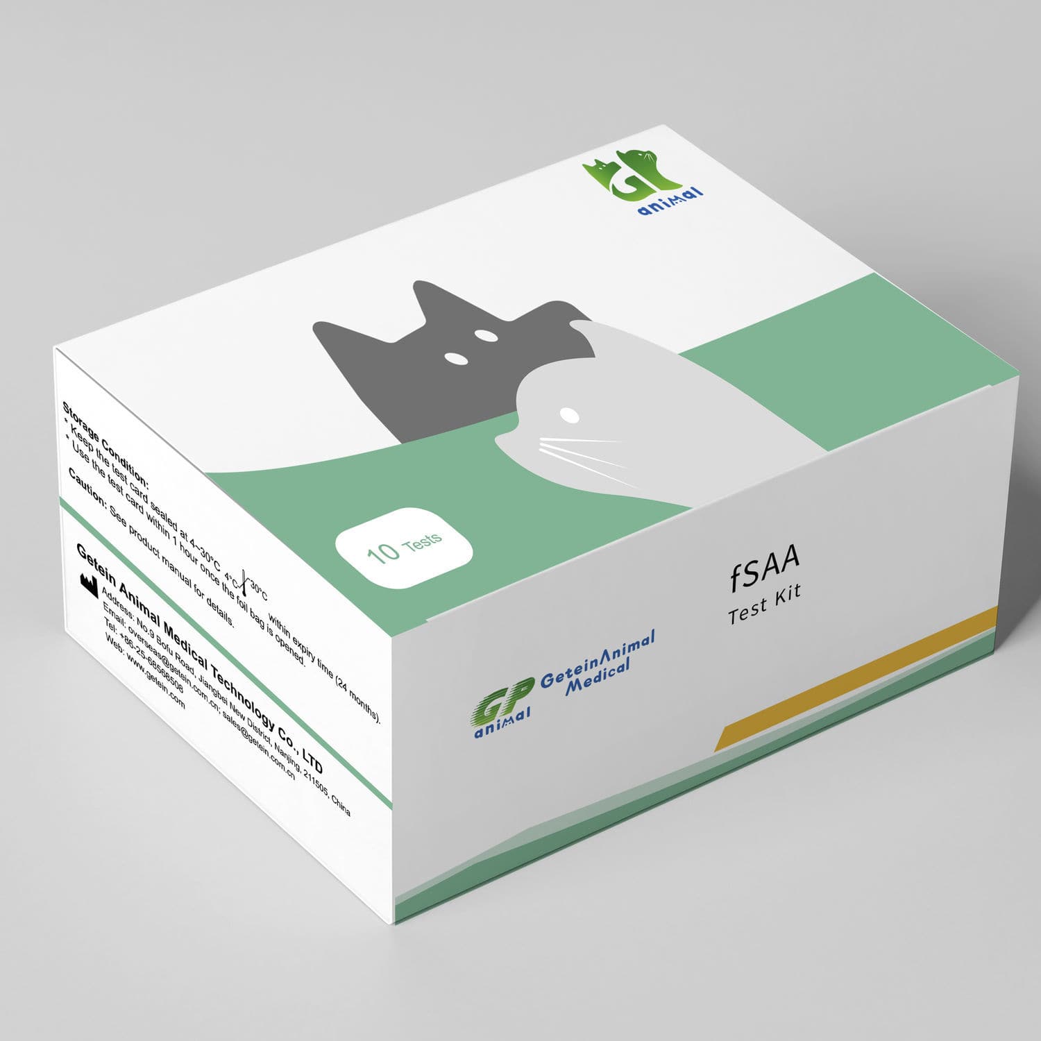 Ветеринарный набор для теста - fSAA - Getein Animal Medical Technology ...