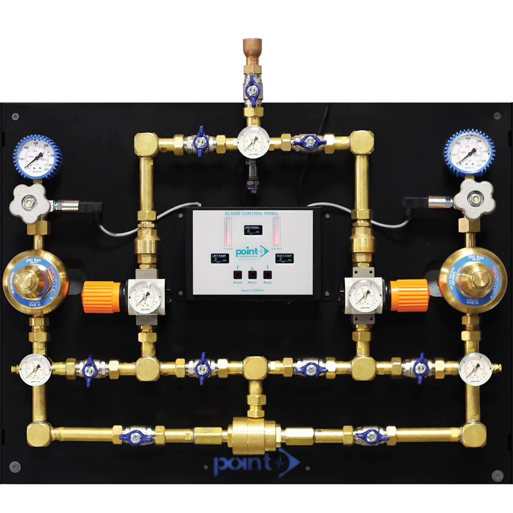 Манифольд для медицинских газов - PNT-O2S-PLC-150 - Point Medical Gas ...
