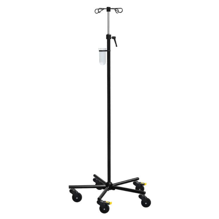 Стойка для сыворотки на роликах - MEDI-CARE Black Edition - SIMPEX - 2 ...