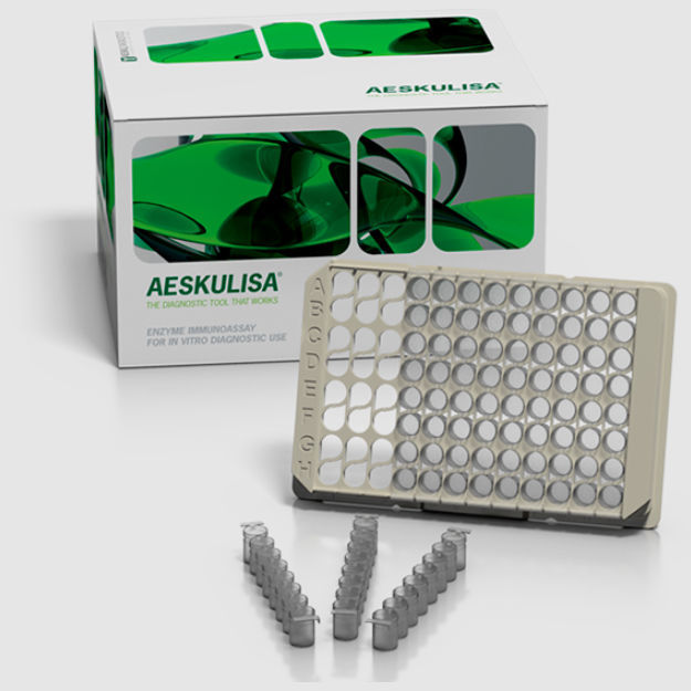 Набор для теста на краснуху - AESKULISA® - AESKU.GROUP - IgA / IgG ...