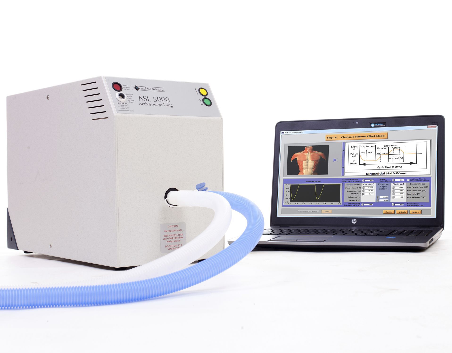 Медицинский симулятор для дыхания - ASL 5000 - IngMar Medical - для ...