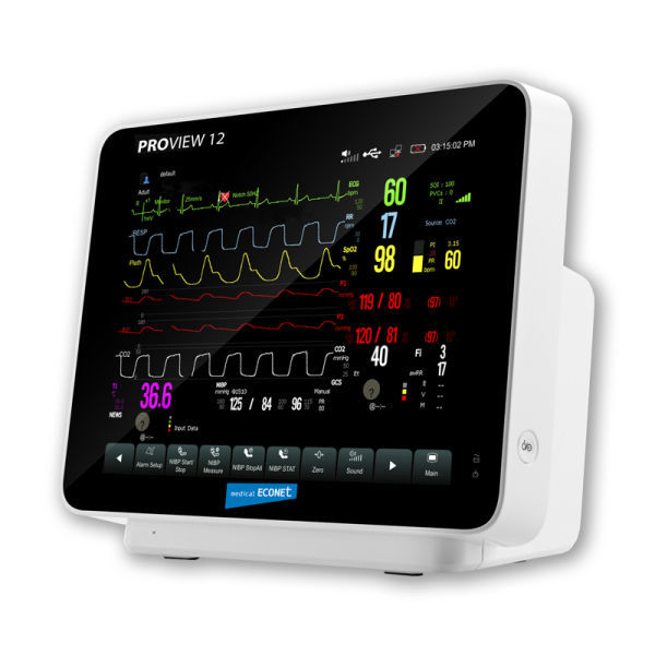 Настольный монитор пациента - PROview - Medical Econet - для ЭКГ / RESP ...