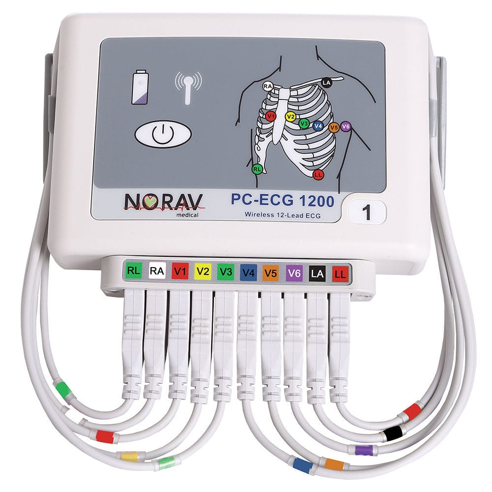 Электрокардиограф с физической нагрузкой - 1200W - NORAV Medical - 12 ...