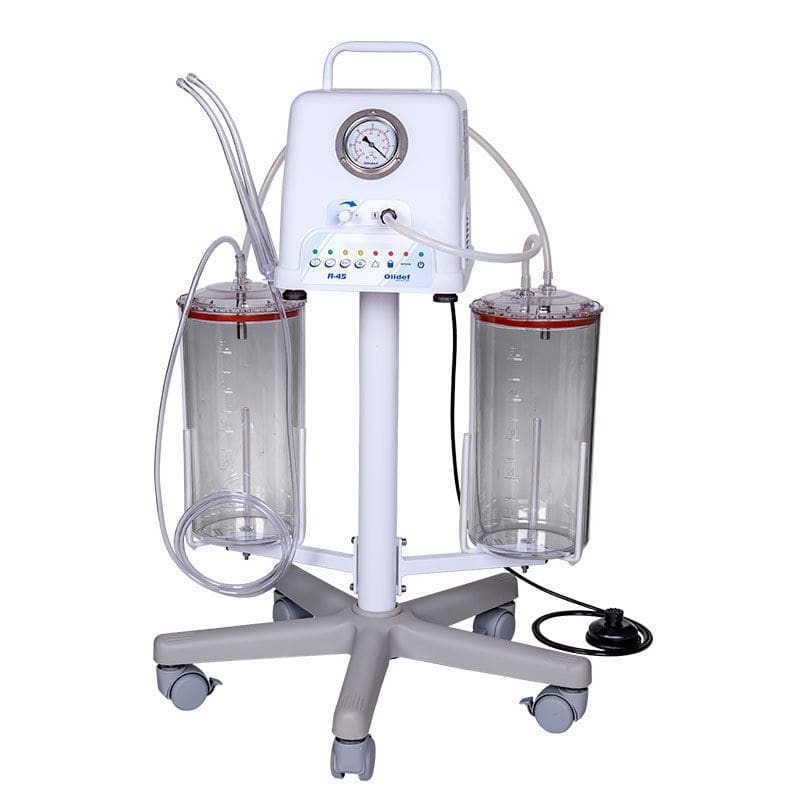Пневматический хирургический аспиратор - A-45 - Olidef Medical - на роликах