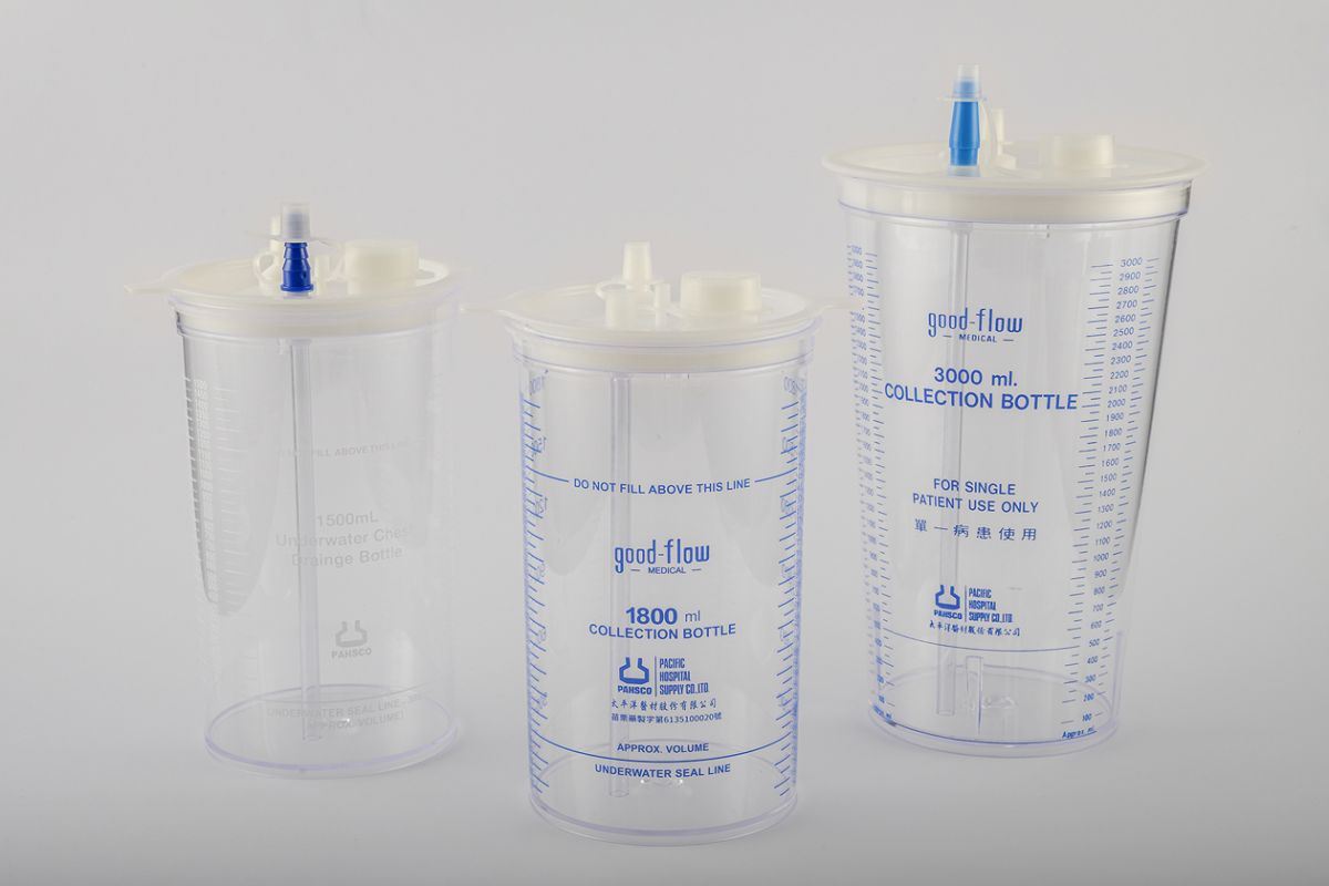 Аспирационная банка для биологических жидкостей - Pacific Hospital Supply