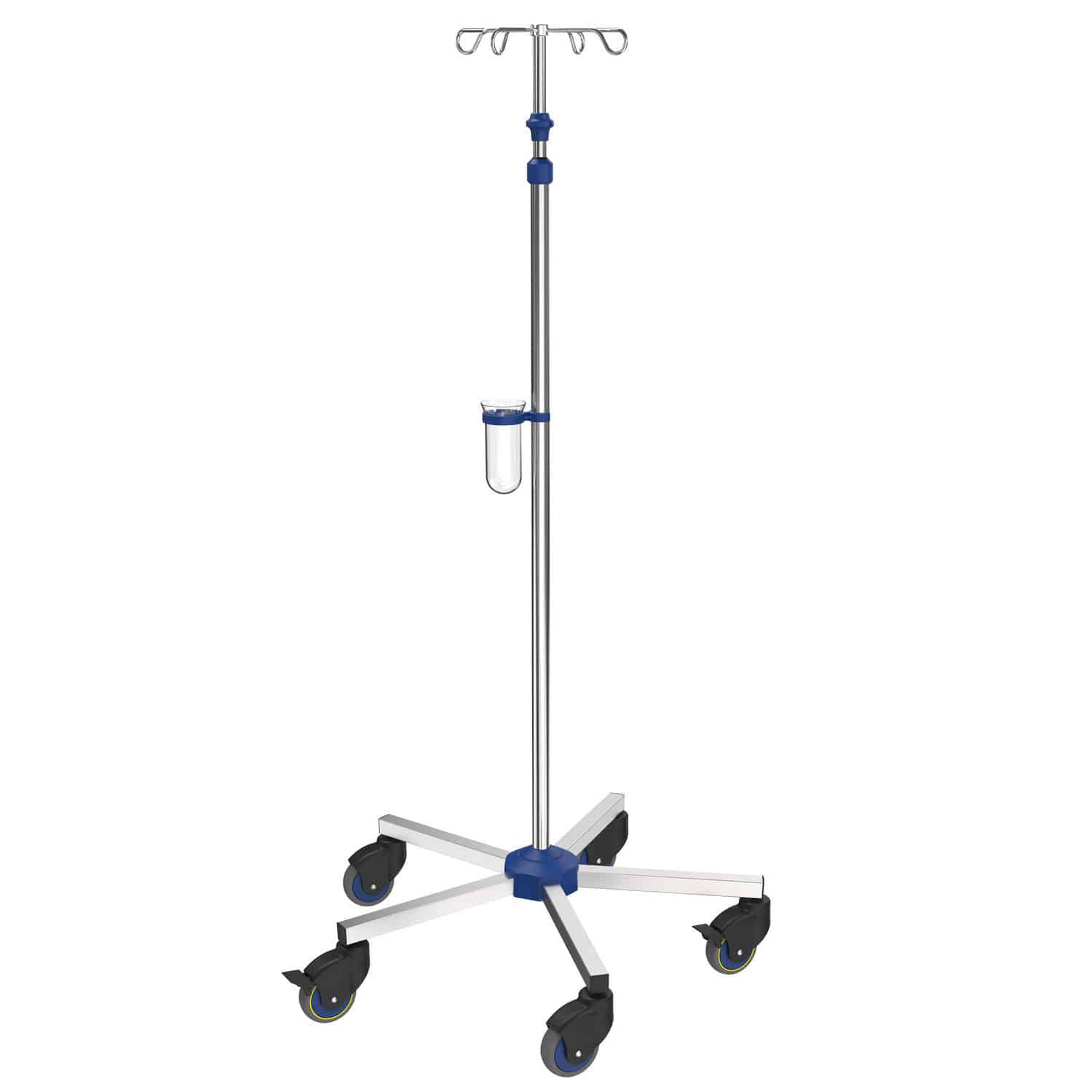Стойка для сыворотки на роликах - I-N42112 - provita medical - 4 крюка ...