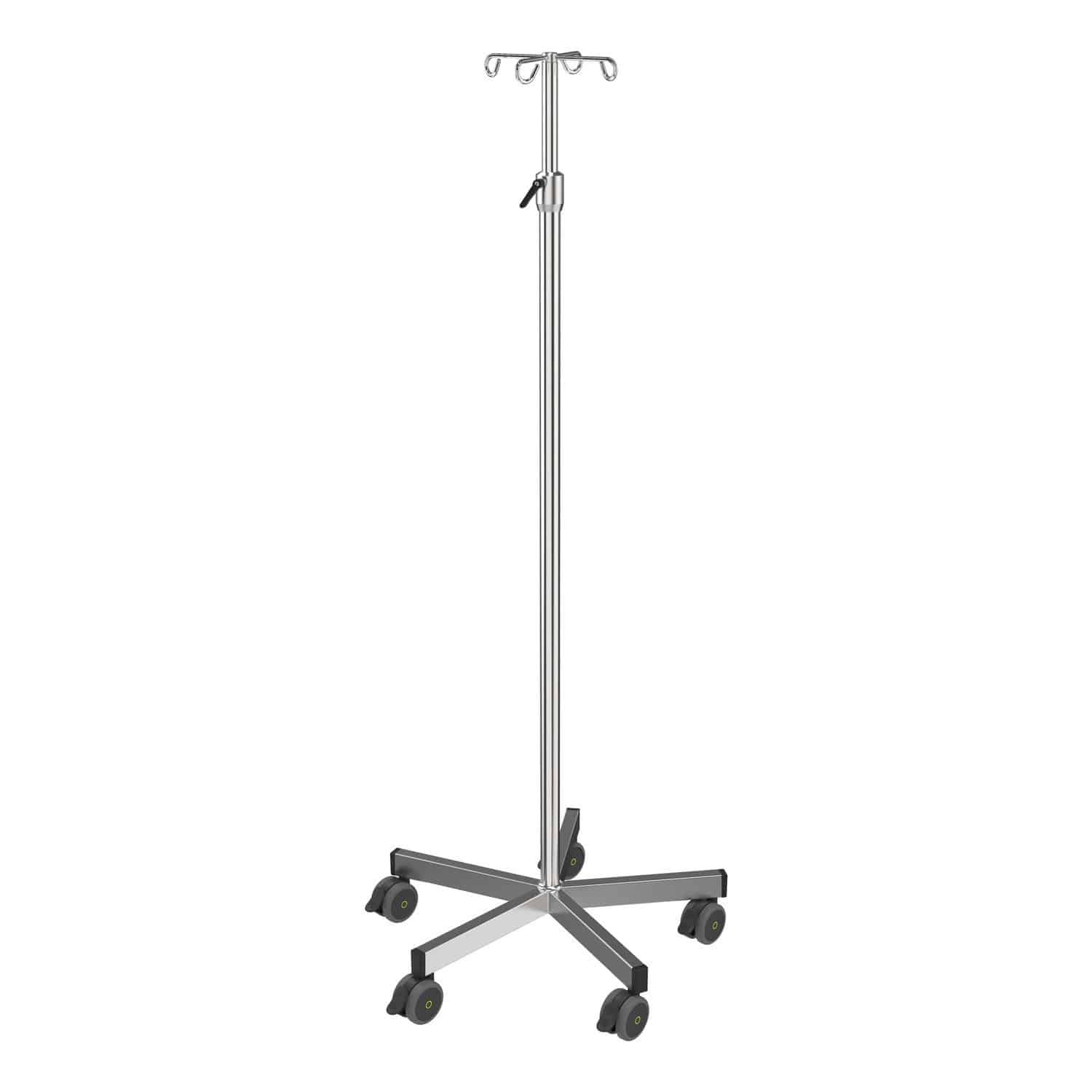 Стойка для сыворотки на роликах - I-O23234 - provita medical - 4 крюка ...