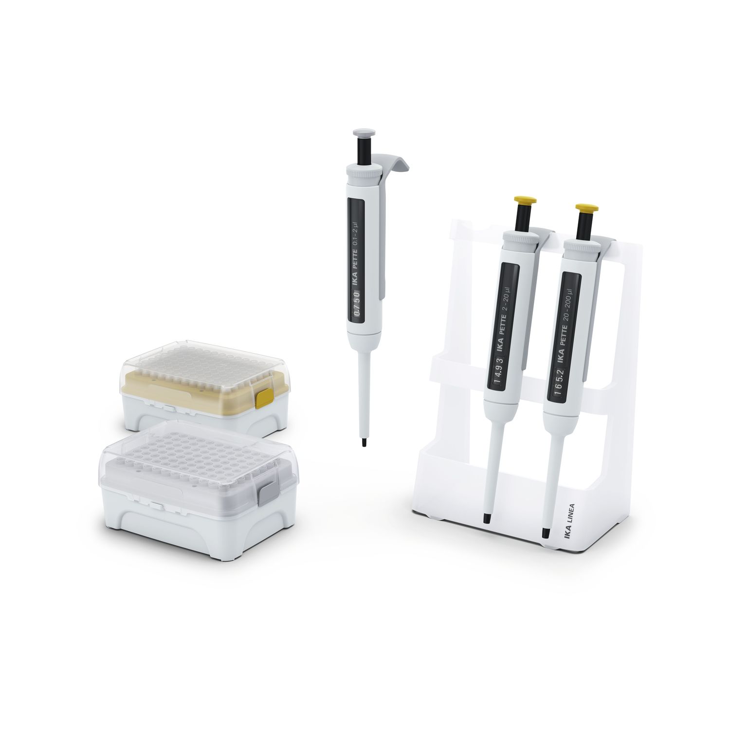 Механический набор пипеток - PETTE MicroKit B - IKA - 1 канал ...