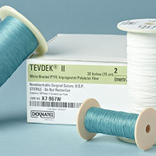 Шовный материал нерассасывающийся - TEVDEK® - Teleflex Medical