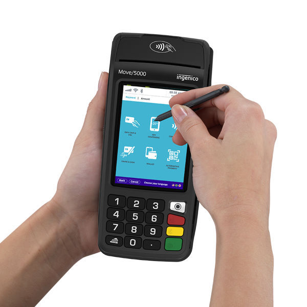 Мобильный платежный терминал - Move/5000 - Ingenico - 4G / bluetooth / 3G