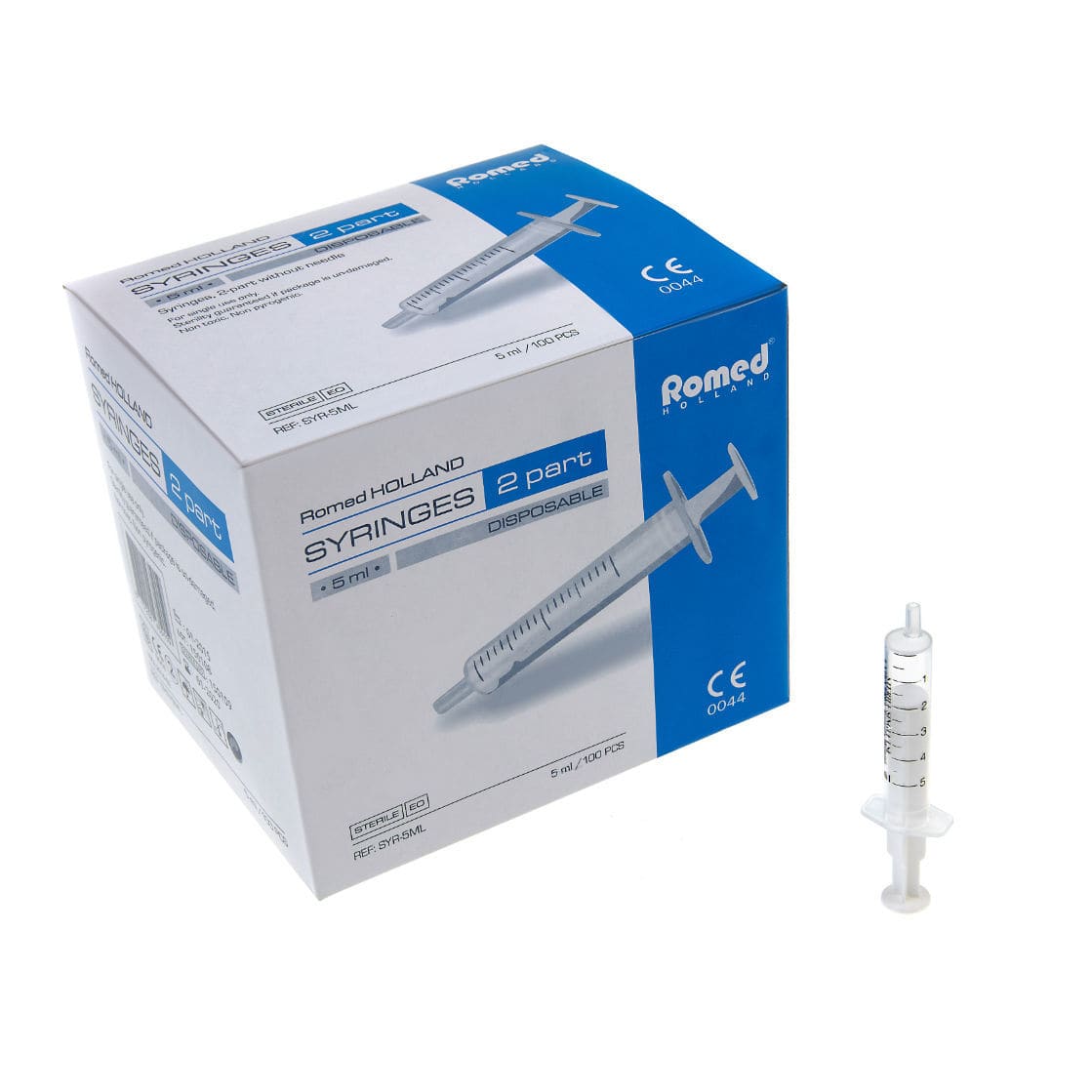 Шприц 10 мл - SYR-10ML - Romed Holland - стерильный / без иглы