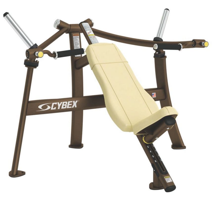 Спортивный тренажер наклонный грудной жим - Plate Loaded - Cybex