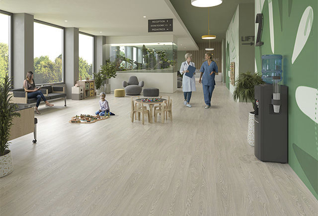 Напольное покрытие из дерева - 3391 - Polyflor - из ПВХ / виниловое ...