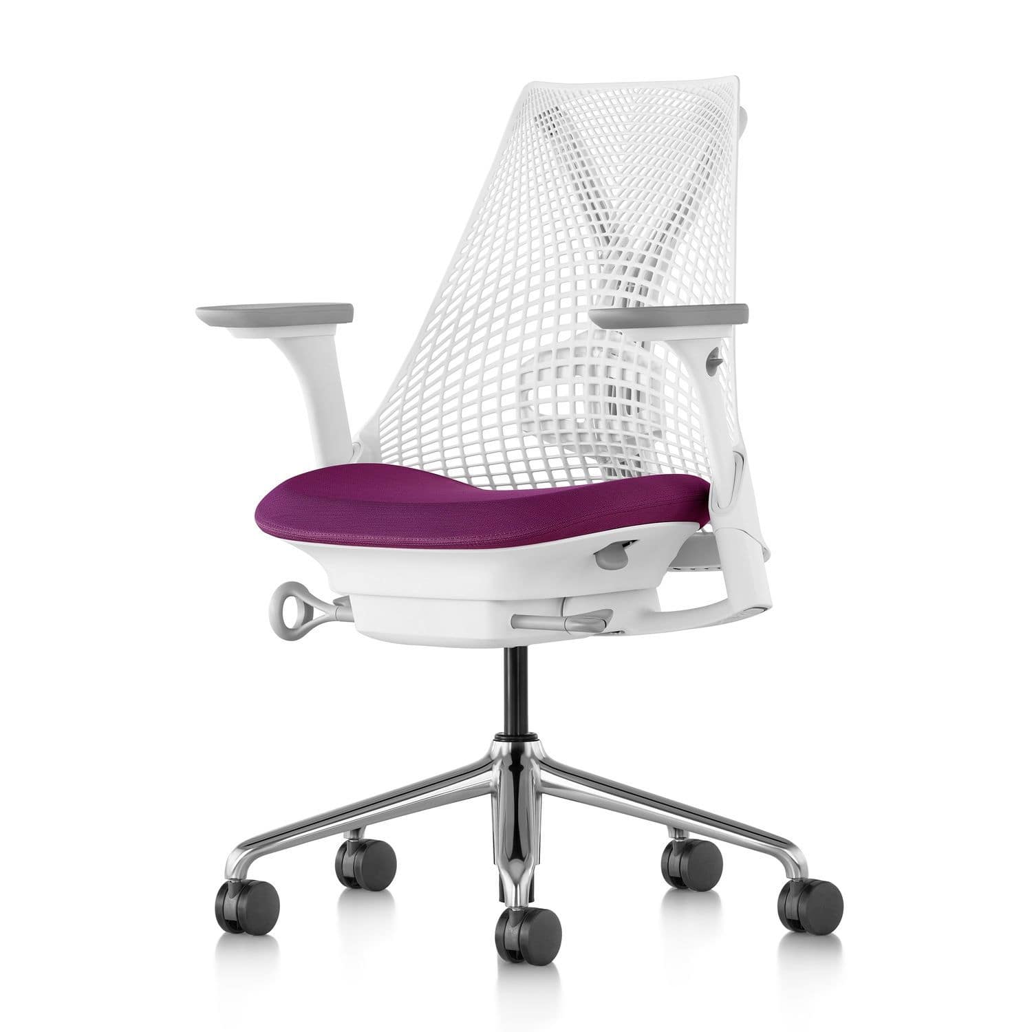 Офисный стул с подлокотниками - Sayl - Herman Miller - на колесиках / с ...