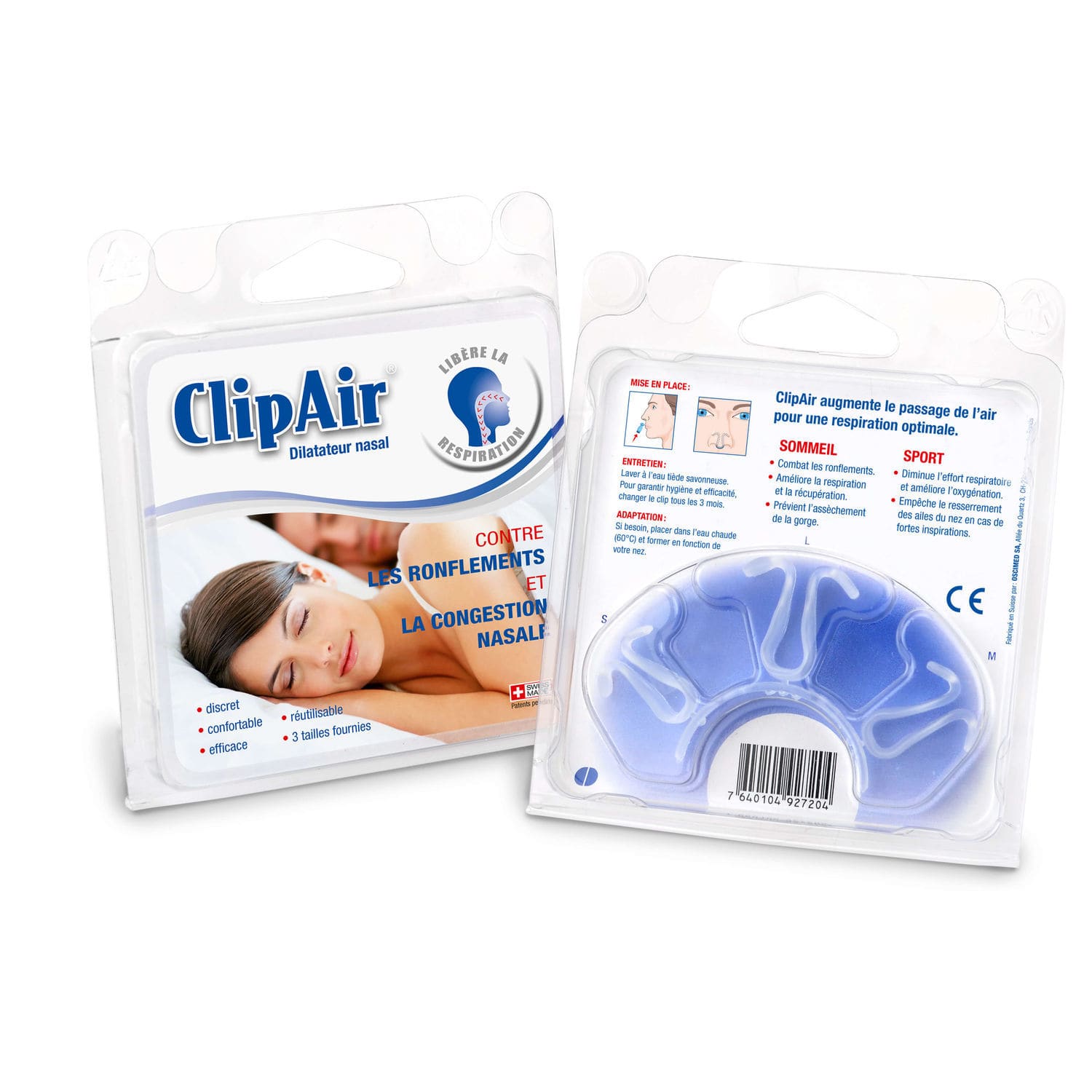 Устройство от храпа - ClipAir - OSCIMED
