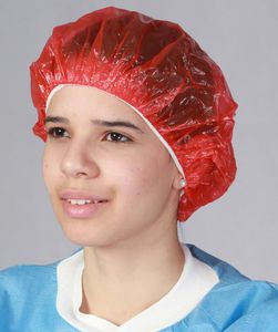 медицинская шапочка из полиэтилена