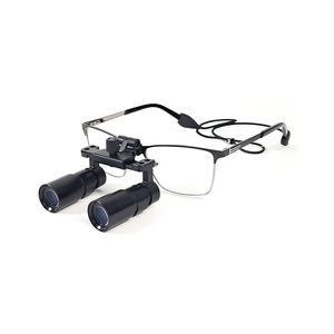 бинокулярная лупа на очковой оправе 1