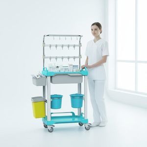 медицинская тележка для белья