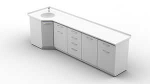 шкаф для стоматологических инструментов 1