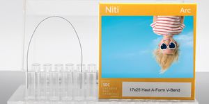 ортодонтическая нить NiTi