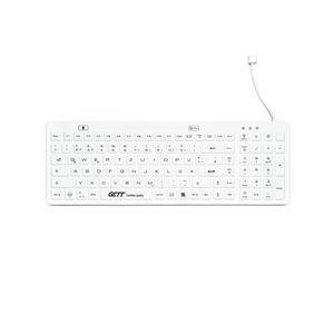 Медицинская клавиатура USB / из силикона / моющаяся / дезинфицируемая