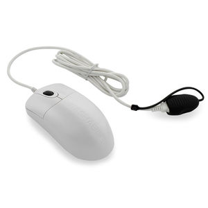 медицинская компьютерная мышь USB / с колесиком / моющаяся / непромокаемая