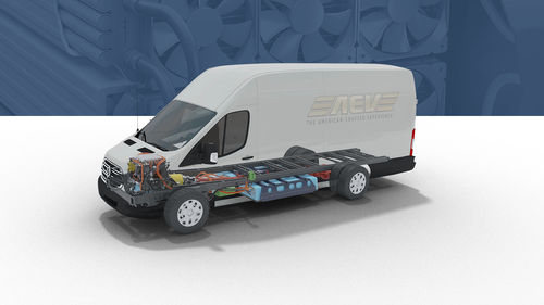 Машина скорой помощи фургон - EV  - American Emergency Vehicles - тип II / электрическая