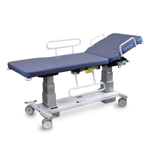 Диагностический стол для ультразвуковых исследований - ECHO-FLEX 5002  - IBIOM Instruments - электрический / с регулируемой высотой / с регулируемой спинкой